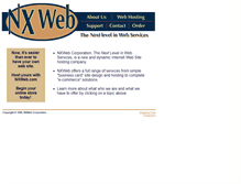 Tablet Screenshot of nxweb.com